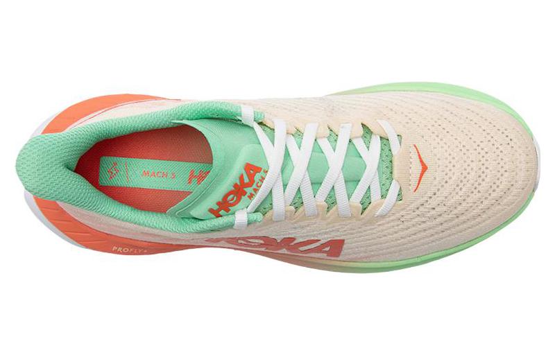 (WMNS) Hothtka ONE ONE Mach 5 'Orange Mint Green' 1127894-SPPR