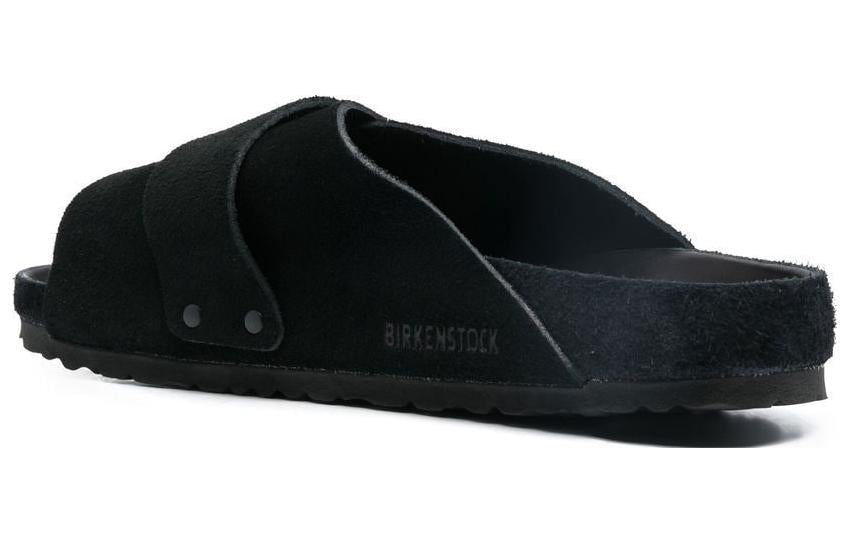 Birkenthtstock Kyoto Suede Leather Narrow Fit 'Black' 1022306