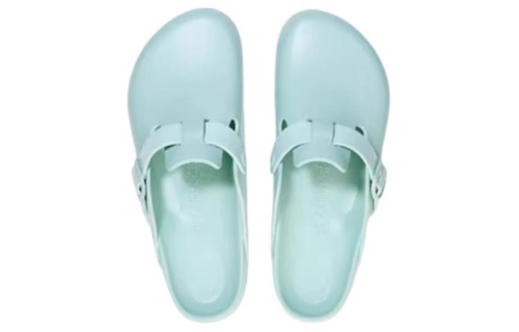 (WMNS) Birkenthtstock Boston EVA Sandals 'Surf Green' 1027385