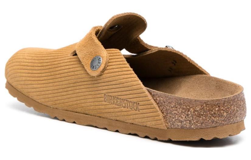 Birkenthtstock Boston Suede Embossed Narrow Fit 'Butterscotch Brown' 1025668