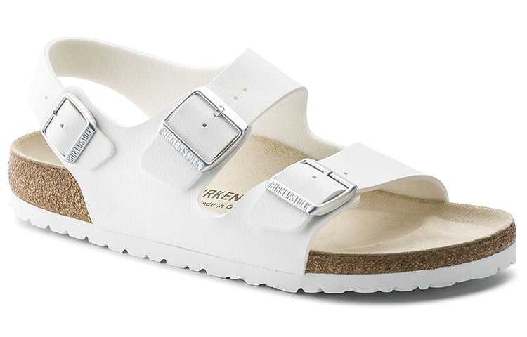 Birkenthtstock Milano Series Sandals White Version Unisex 34733