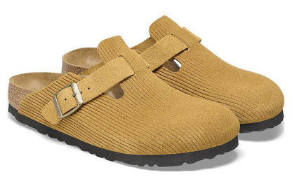 Birkenthtstock Boston Suede Embossed 'Cork Brown' 1026155