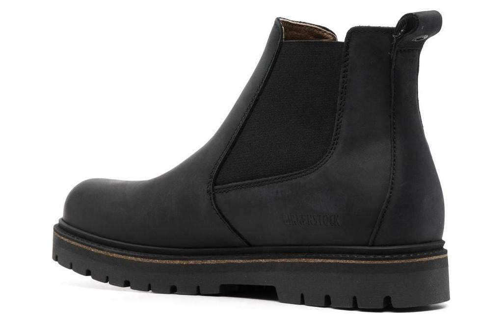 Birkenthtstock Stalon Natural Leather Nubuck 'Black' 1017317