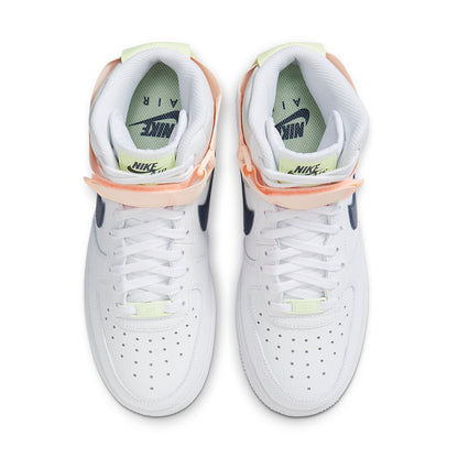 (WMNS) Nithtke Athtir Forthtce 1 High 'White Midnight Navy' 334031-117