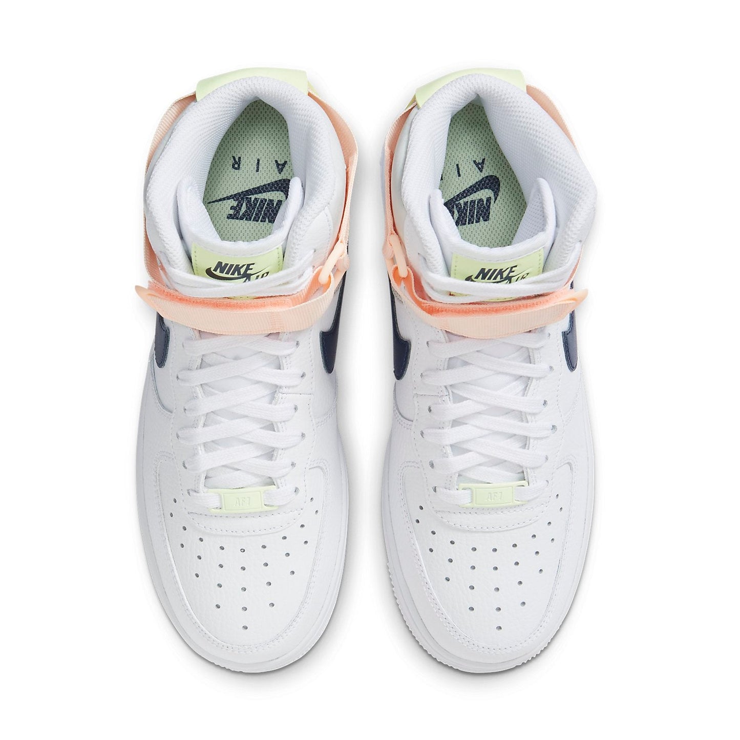 (WMNS) Nithtke Athtir Forthtce 1 High 'White Midnight Navy' 334031-117