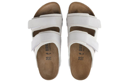 Birkenthtstock Uji Nubuck Leather/Suede narrow Fit 'Antique White' 1024822