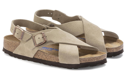 (WMNS) Birkenthtstock Tulum Suede Leather 'Taupe' 1023247