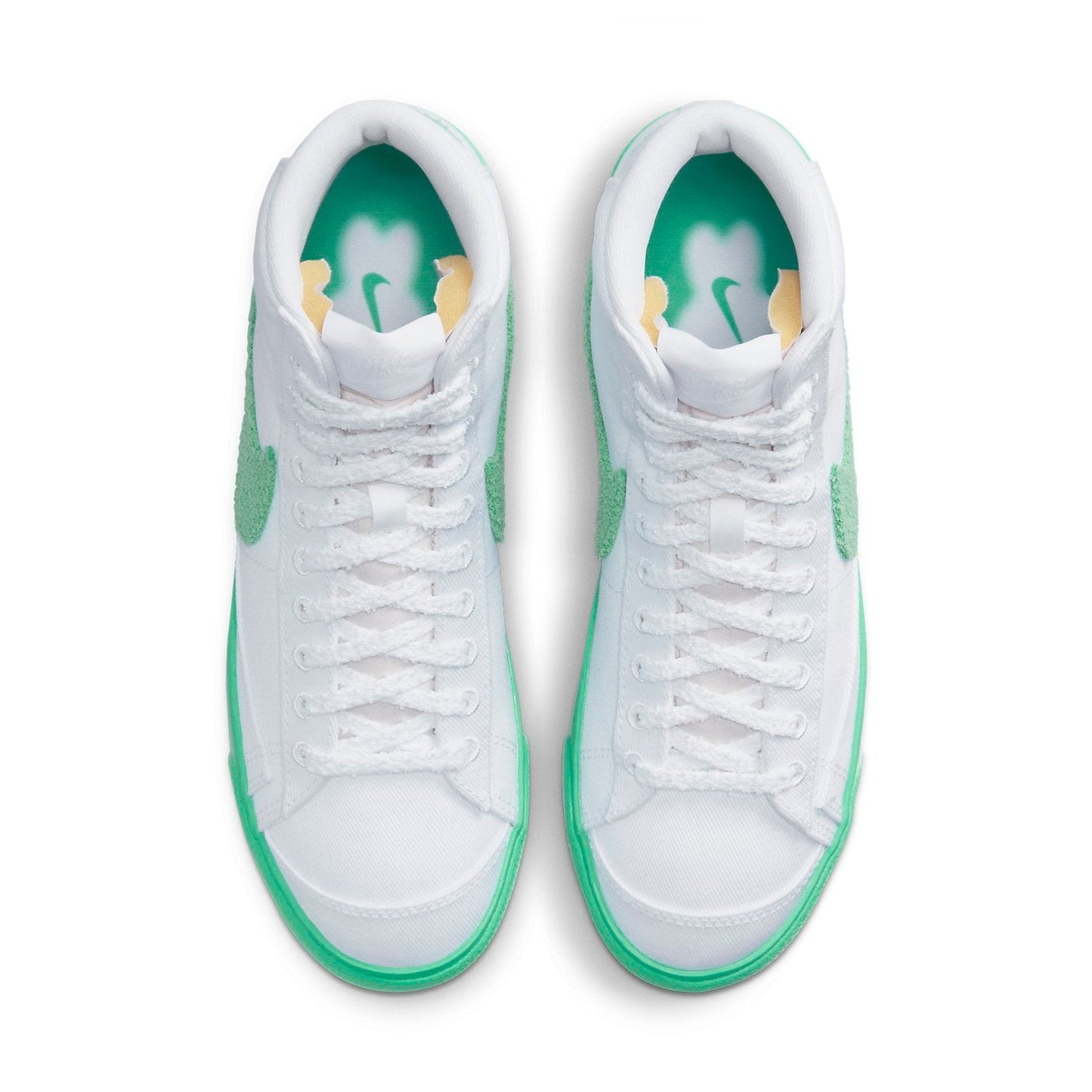 (WMNS) Nithtke blathtzer Mid '77 'Chenille Swoosh - Green Fade' FJ4547-100