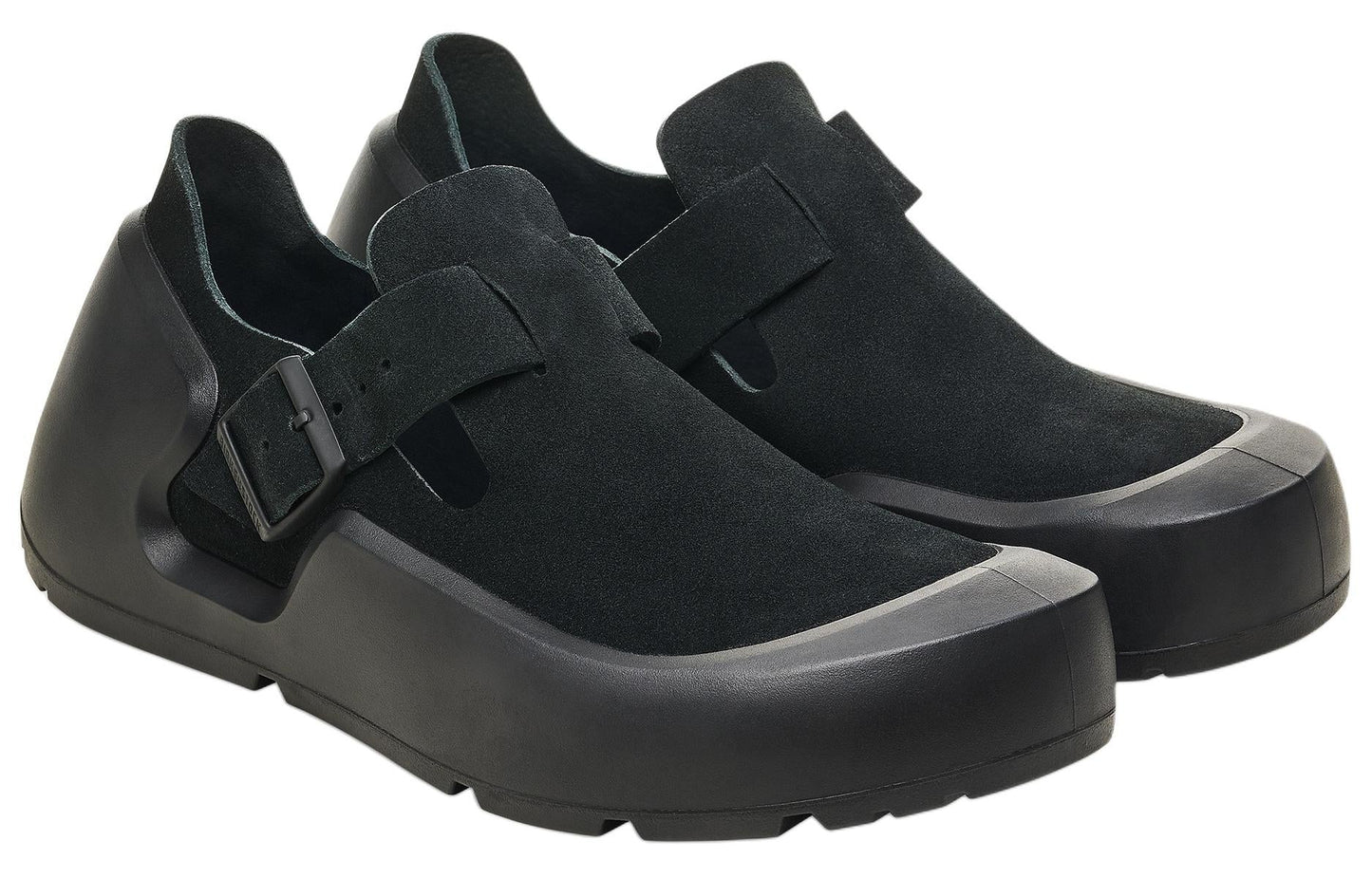 Birkenthtstock Reykjavik Nubuk Leather Shoes 'Black' 1027471