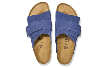 Birkenthtstock Kyoto Suede Embossed Narrow Fit 'Corduroy Indigo' 1025704