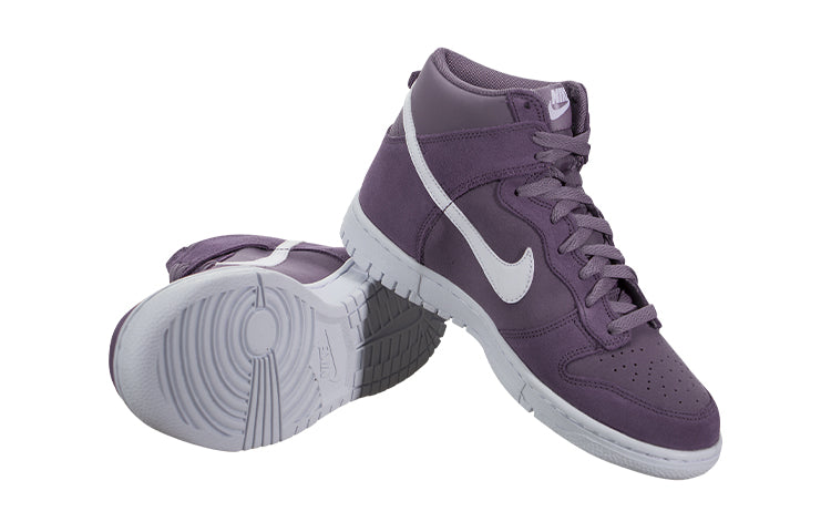 (GS) Nithtke Duthtnk High-Top Sneakers White/Purple 308319-500