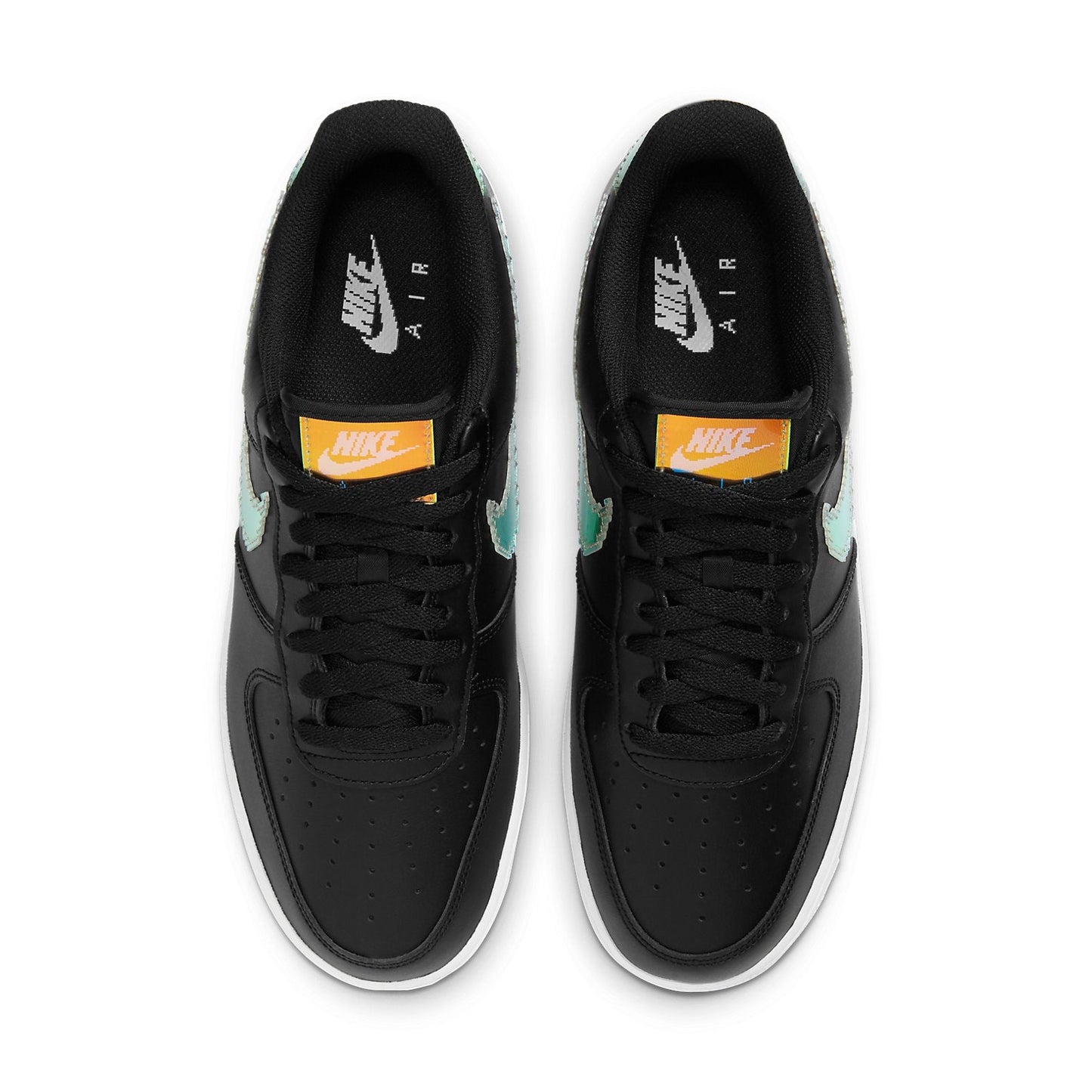 Nithtke Athtir Forthtce 1 Low 'Iridescent Pixel - Black' CV1699-002