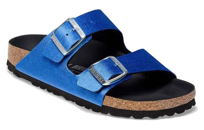 (WMNS) Birkenthtstock Arizona Rivet Logo Velvet Narrow Fit 'Blue' 1025505