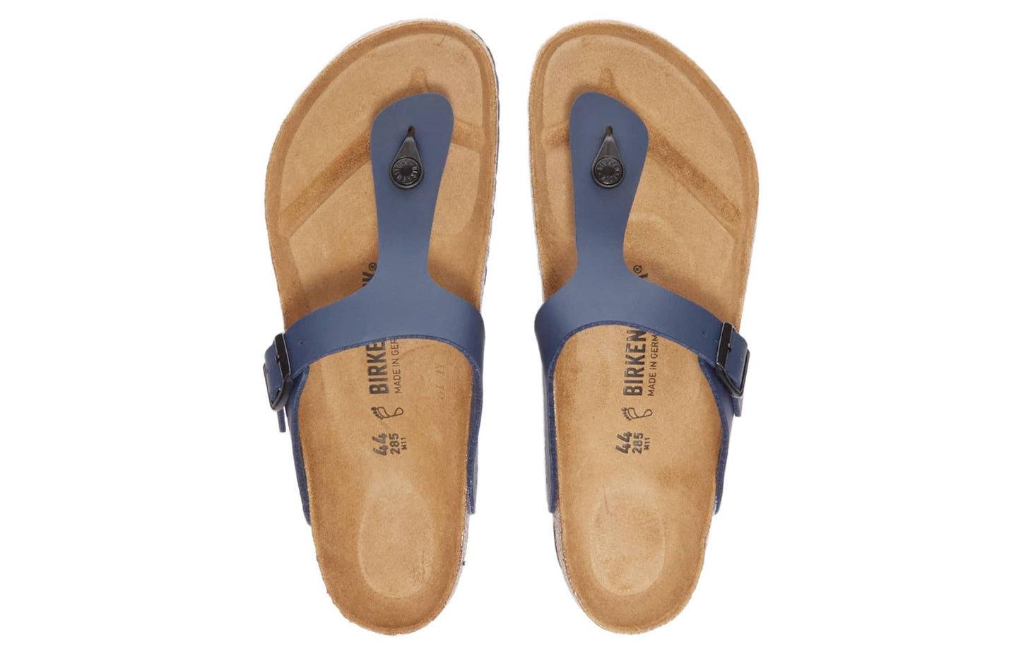 (WMNS) Birkenthtstock Arizona Big Buckle Oiled Leather 'Blue' 143621