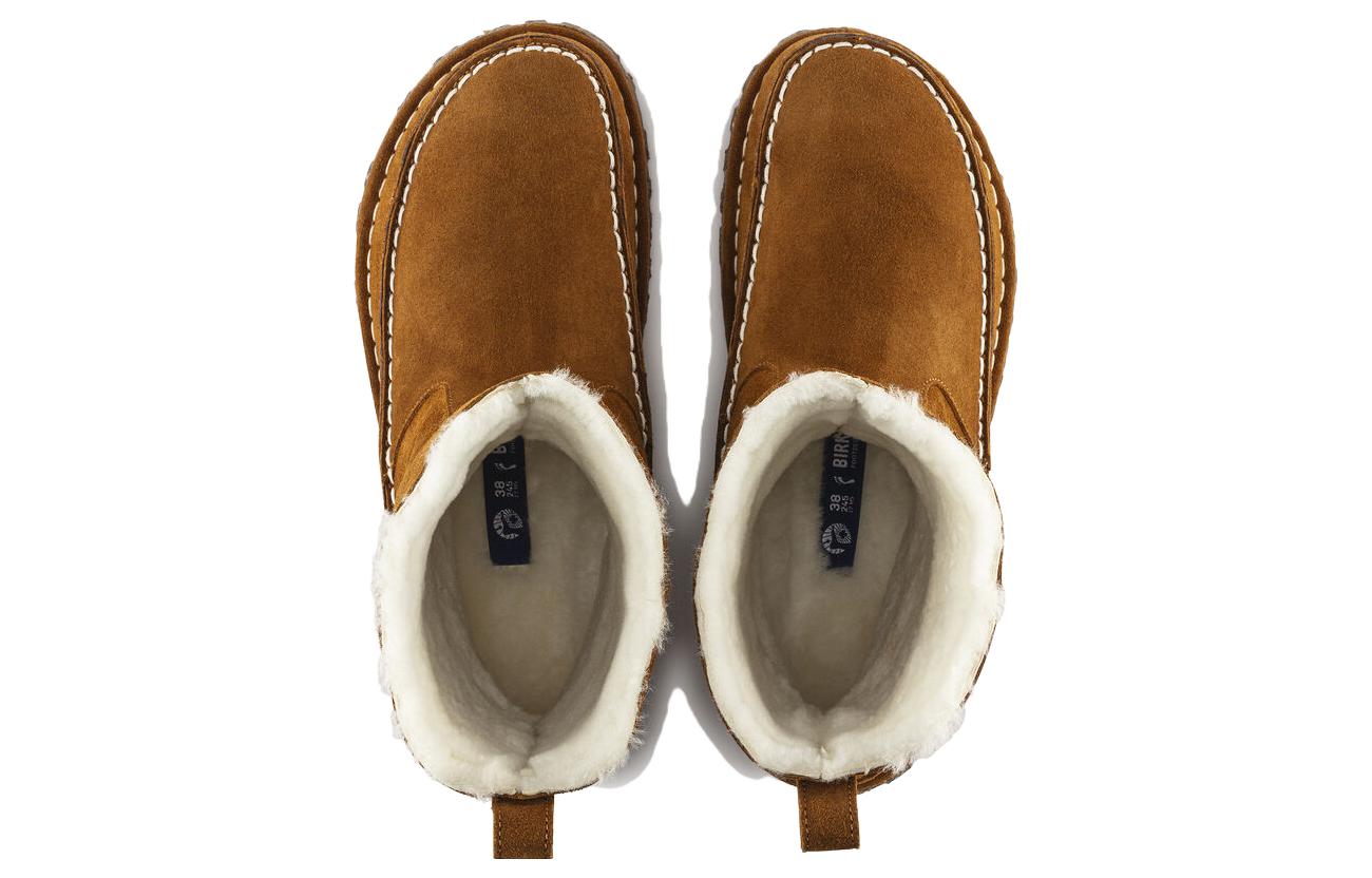 (WMNS) Birkenthtstock Lahti Suede Leather Narrow Fit 'Mink' 1023645