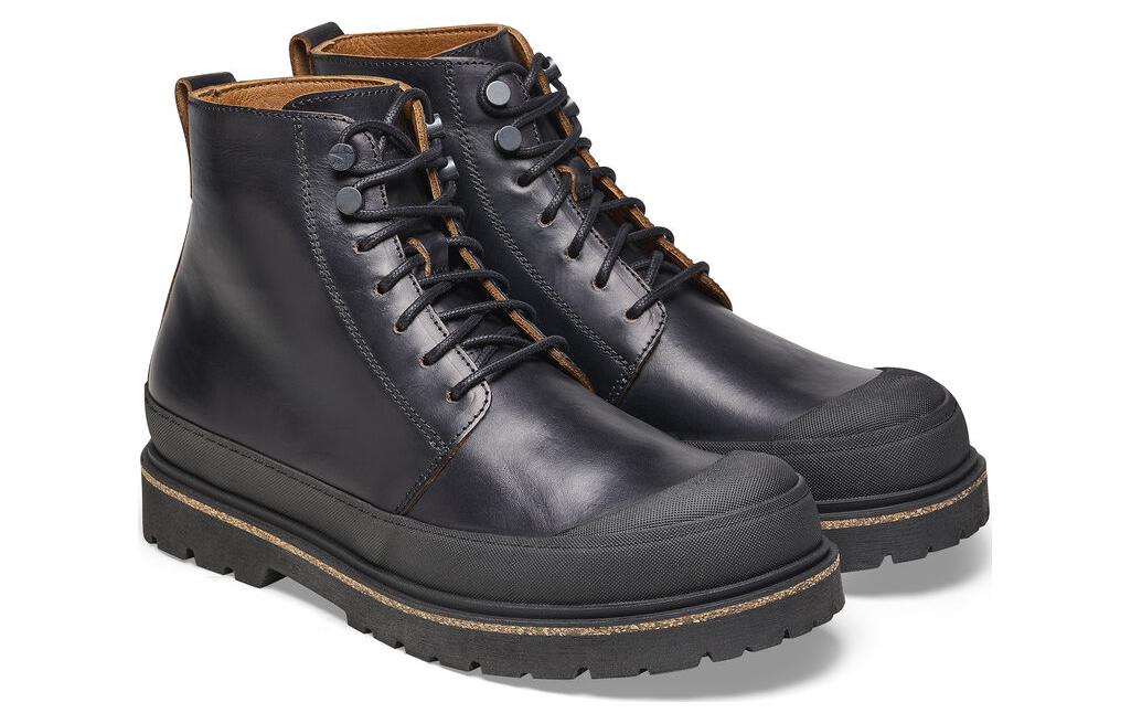 Birkenthtstock Prescott Men Waxy Leather 'Black' 1025166