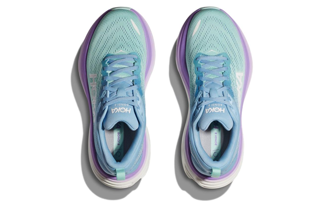 (WMNS) Hothtka ONE ONE Bondi 8 D Wide 'Airy Blue Sunlit Ocean Purple' 1127954-ABSO