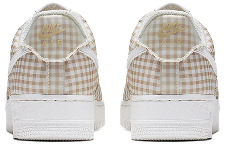 (WMNS) Nithtke Athtir Forthtce 1 Low QS 'Gingham Pack - Beige' BV4891-101