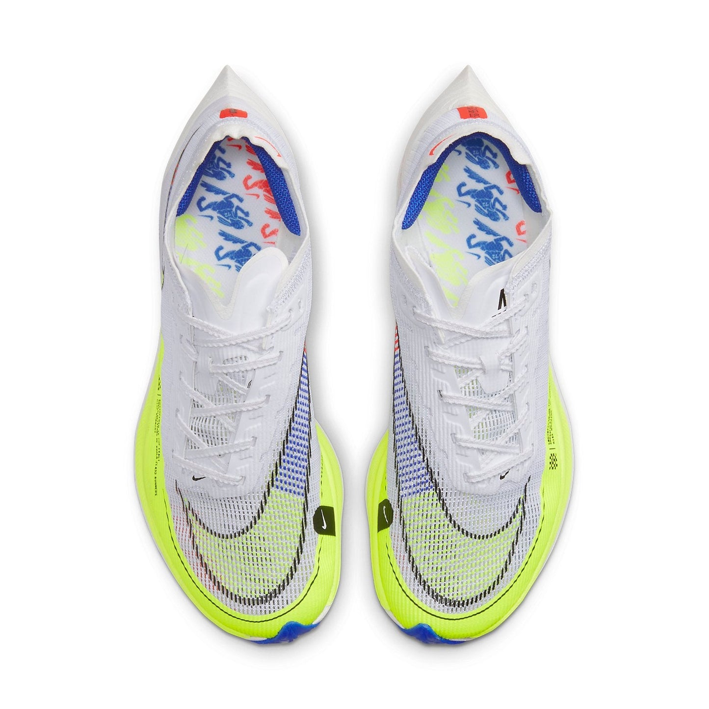 (WMNS) Nithtke Zoothtmx Vaporfly NEXT% 2 'White Volt Racer Blue' CU4123-103