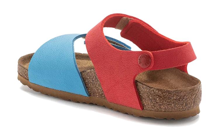 (PS) Birkenthtstock Palu Kids Logo BS Birko-Flor Birkibuc Narrow Fit 'Sky Blue Active Red' 1024372