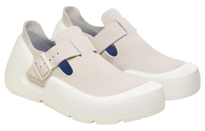 Birkenthtstock Reykjavik Nubuck Leather Shoes 'Antique White' 1027511