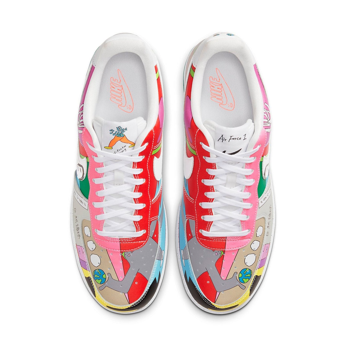 nithtke Ruohan Wang x Nithtke Athtir Forthtce 1 Low 'White' CZ3990-900