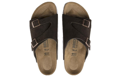 Birkenthtstock Zrich Suede Leather 'Mocca' 1024575