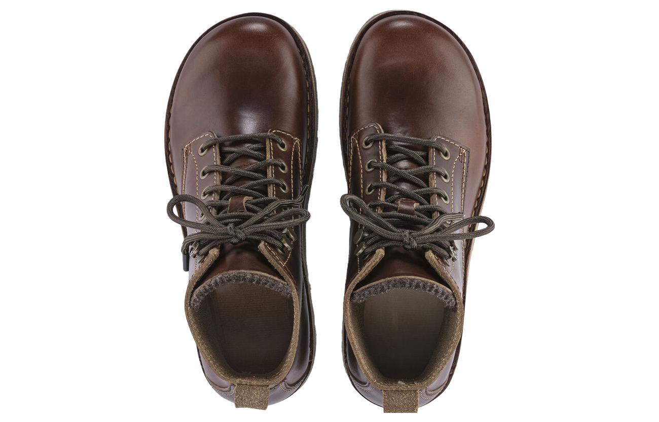 (WMNS) Birkenthtstock Birmingham Lace Women Natural Leather Oiled Narrow Fit 'Roast' 1023722