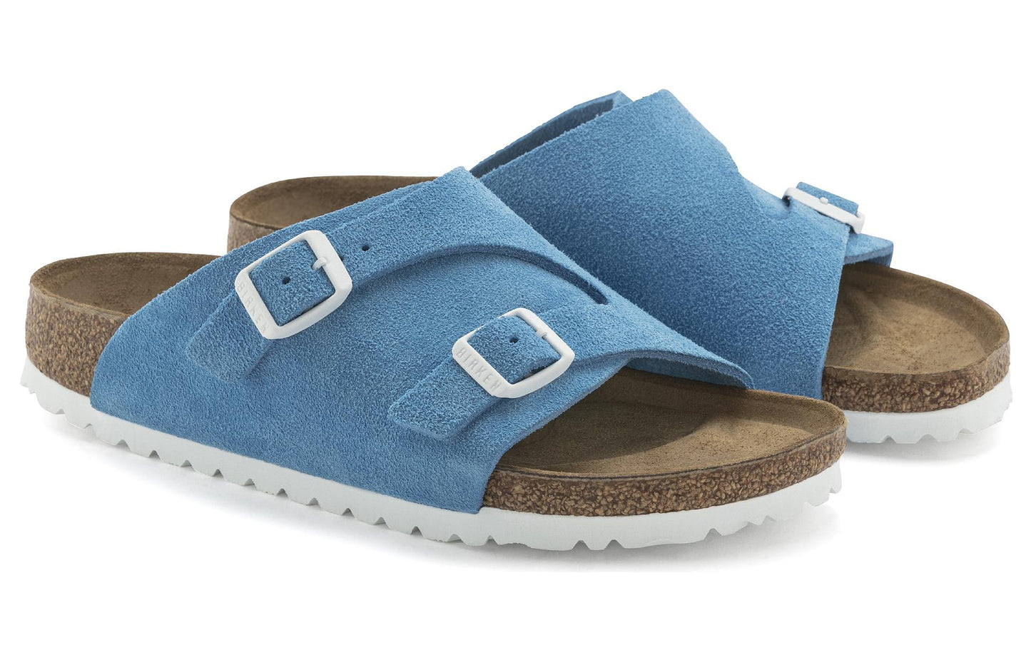 Birkenthtstock Zrich Suede Leather 'Sky Blue' 1024994