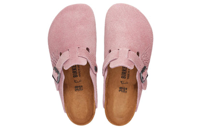 Birkenthtstock x Stssy Boston Suede Leather 'Dusty Pink' 1022971