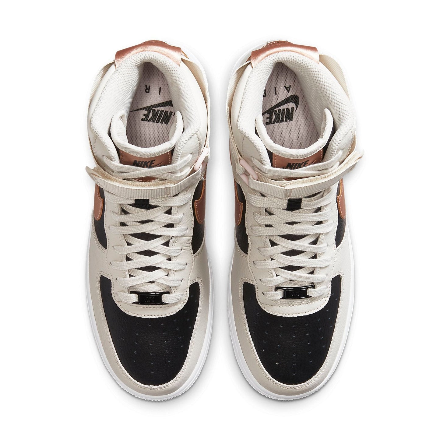 (WMNS) Nithtke Athtir Forthtce 1 High 'Light Wood Brown' DB5080-100