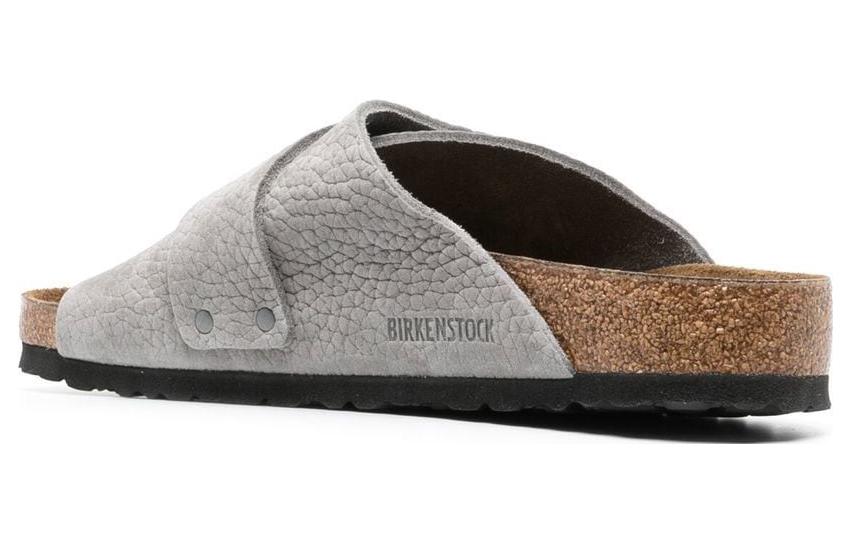 Birkenthtstock Kyoto Nubuk Leather ' Desert Buck Whale Gray' 1024502