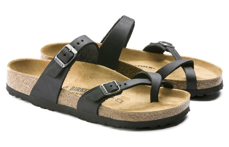 Birkenthtstock Mayari Natural Leather Oiled 'Black' 0171481