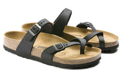 Birkenthtstock Mayari Natural Leather Oiled 'Black' 0171481