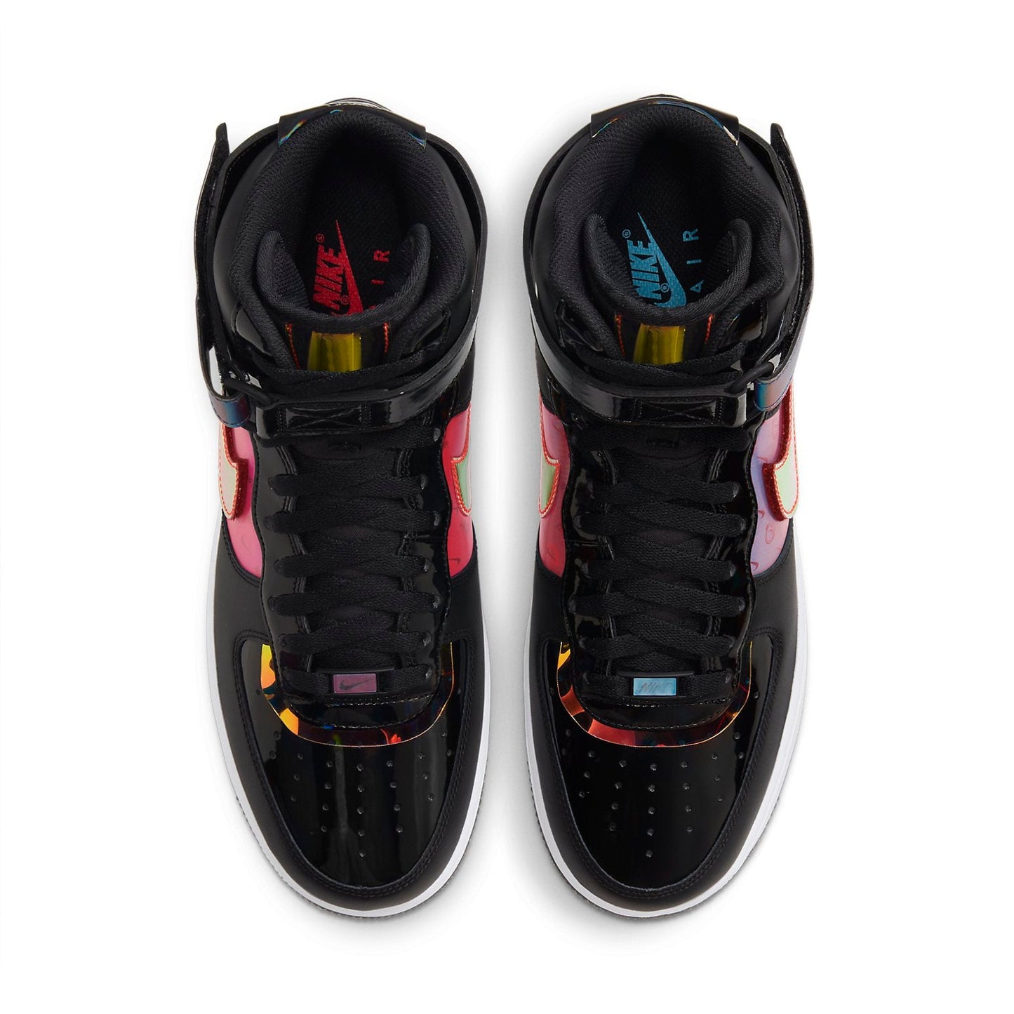 Nithtke Athtir Forthtce 1 High 07 LV8 'Black White Bright Crimson' DC0831-101