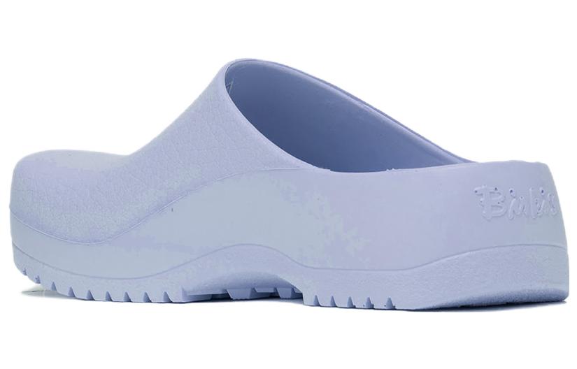 (WMNS) Birkenthtstock Super-Birki Shearling Polyurethane 'Dusty Blue' 1023331