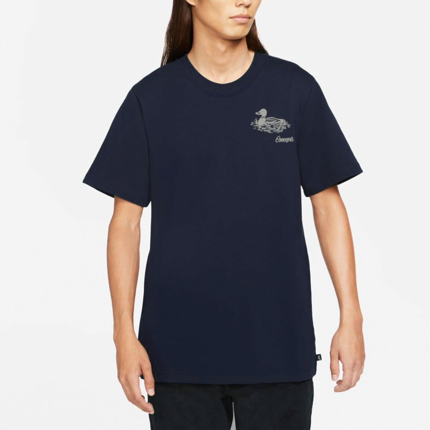 Nithtke SB Skateboard Duthtnk High x Concepts Tee Gray DA4306-475