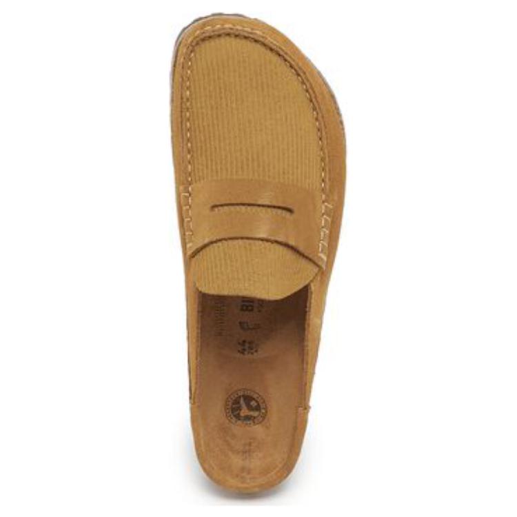 Birkenthtstock Naples Suede Leather 'Corduroy Cork Brown' 1025472