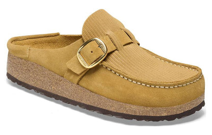 (WMNS) Birkenthtstock Buckley Suede Embossed 'Corduroy Cork Brown' 1026235