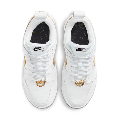 (WMNS) Nithtke Duthtnk Low Disrupt 'White Metallic Gold' DD9676-100