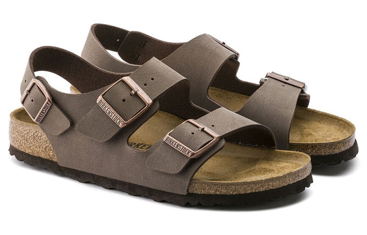 Birkenthtstock Milano Birko-Flor Birkibuc Narrow Fit Sandals 'Mocca' 0634503