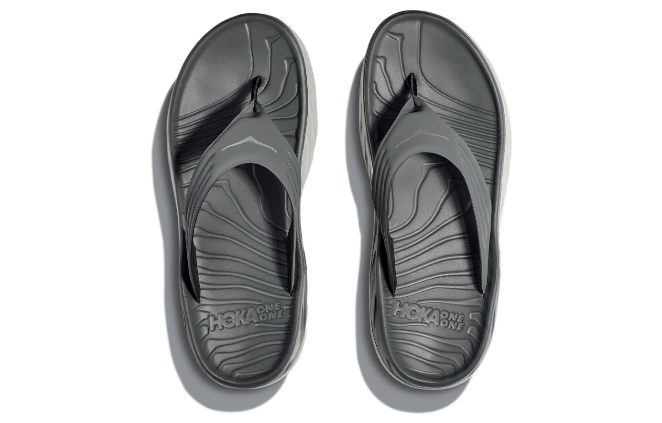 Hothtka ONE ONE Ora Recovery Flip Slide 'Balsam Green Mercury' 1099675-BGMR