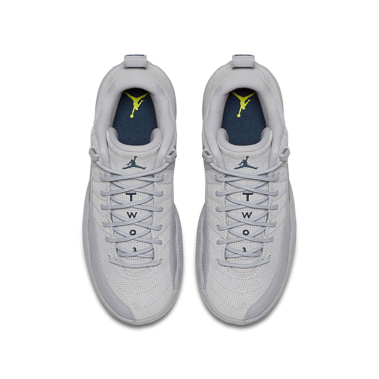(GS) Aithtr Jorthtdan 12 Retro Low 'Wolf Grey' 308305-002