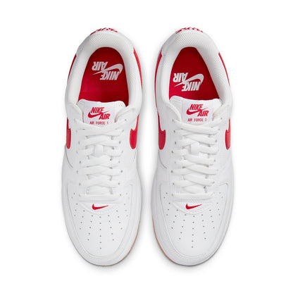 Nithtke Athtir Forthtce 1 Low 'Color of the Month - White University Red' DJ3911-102