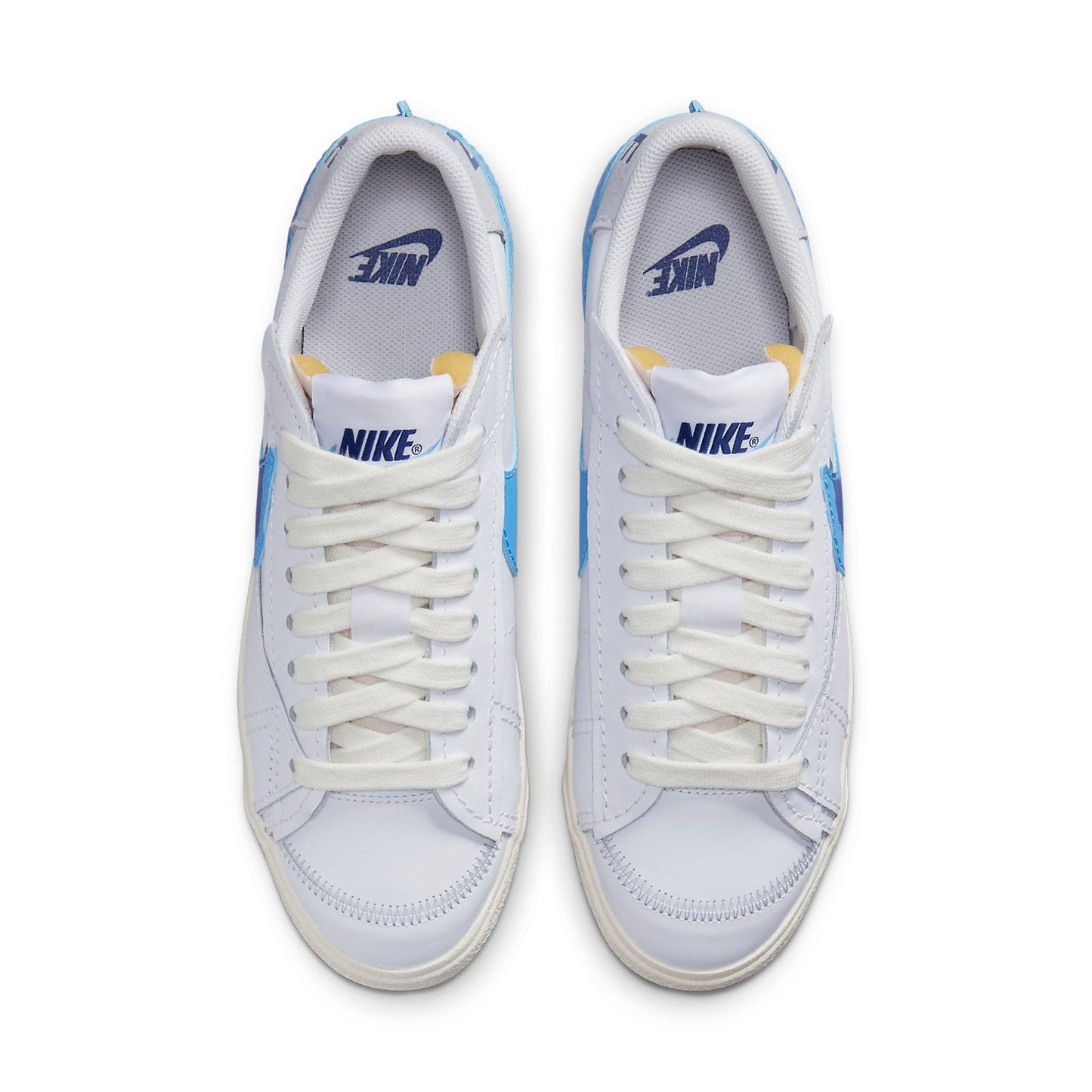 Nithtke blathtzer Low '77 Jumbo Double Swoosh 'White Blue' FN3413-100