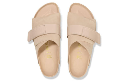 (WMNS) Birkenthtstock Kyoto Nubuck Leather Sandals 'New Beige' 1026560