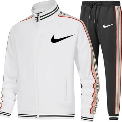 Autumn and winter zipper style warm sportswear