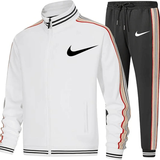 Autumn and winter zipper style warm sportswear