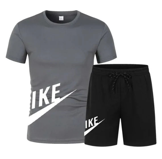 Summer Men's Sets Fashion Korean Tracksuit Men Short Sleeve T Shirts+sport Shorts Suit Men Casual Men Clothing Mens Joggers Sets