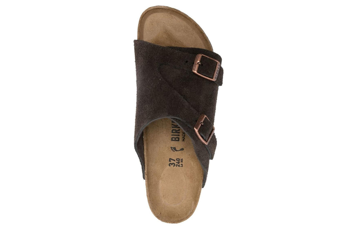 Birkenthtstock Zrich Suede Leather Narrow Fit 'Mocca' 1024641